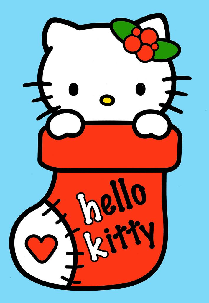 Christmas Wallpaper Hello Kitty