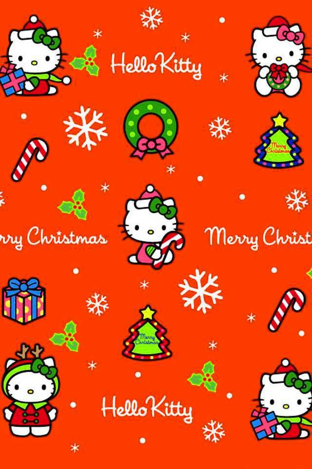 Hello Kitty Xmas Wallpaper