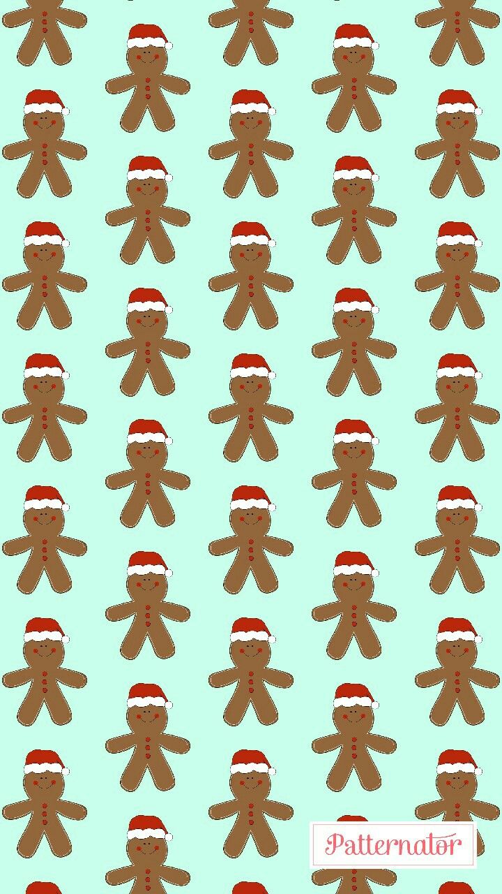 Iphone Wallpaper Christmas Gingerbread