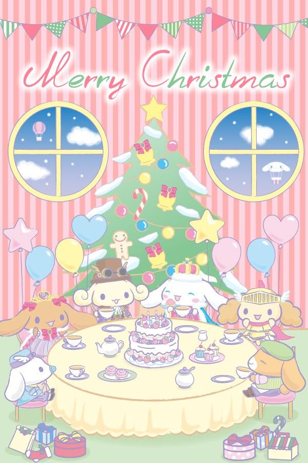 Sanrio Christmas Wallpaper Aesthetic