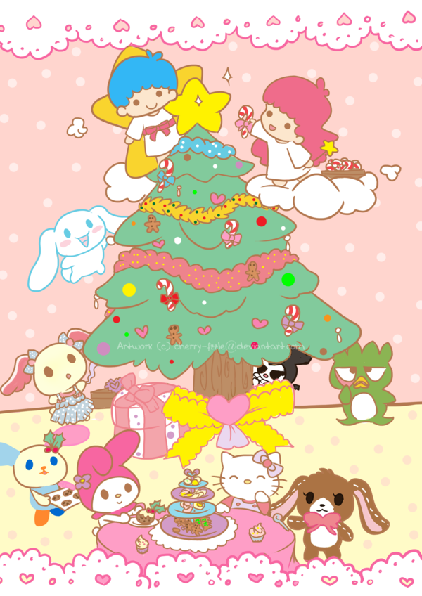 Sanrio Christmas Wallpaper Iphone