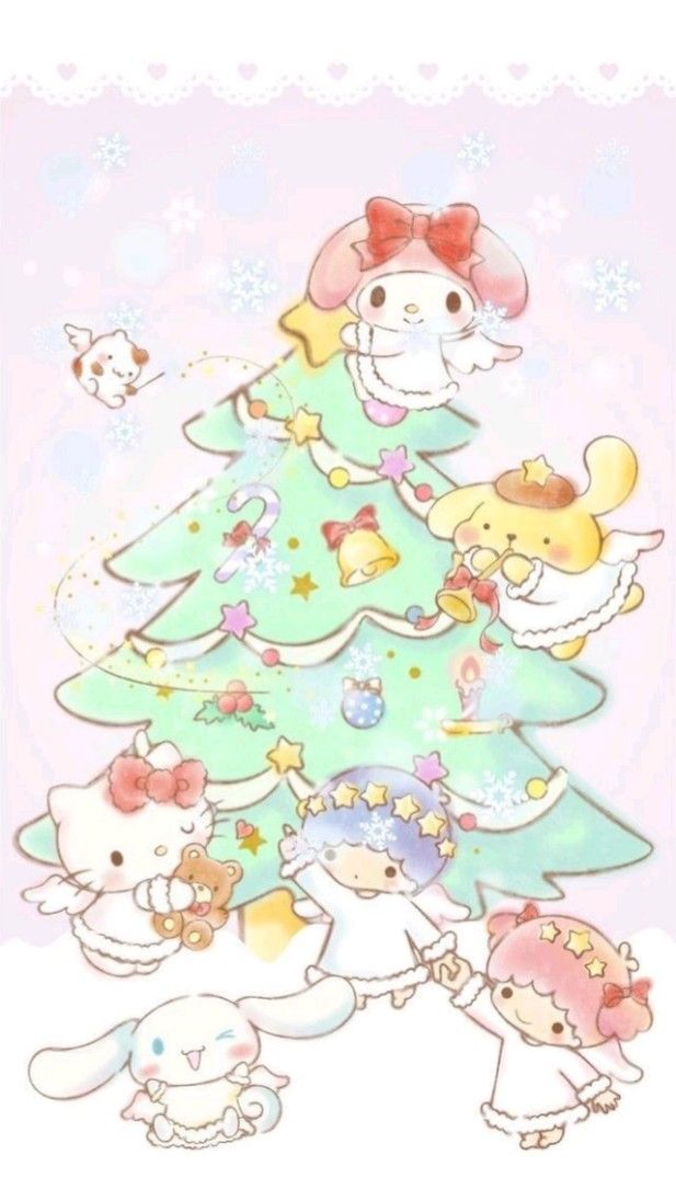 Sanrio Christmas Wallpaper Kuromi