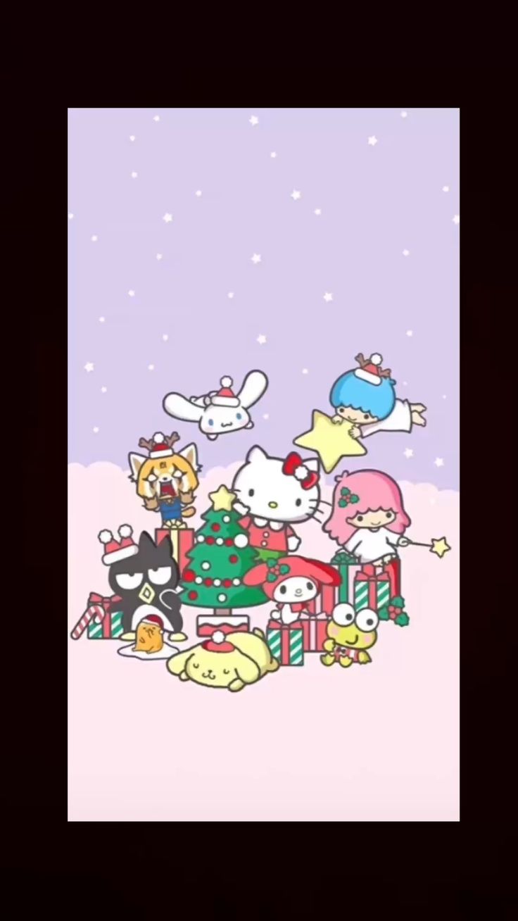 Sanrio Christmas Wallpaper Mac