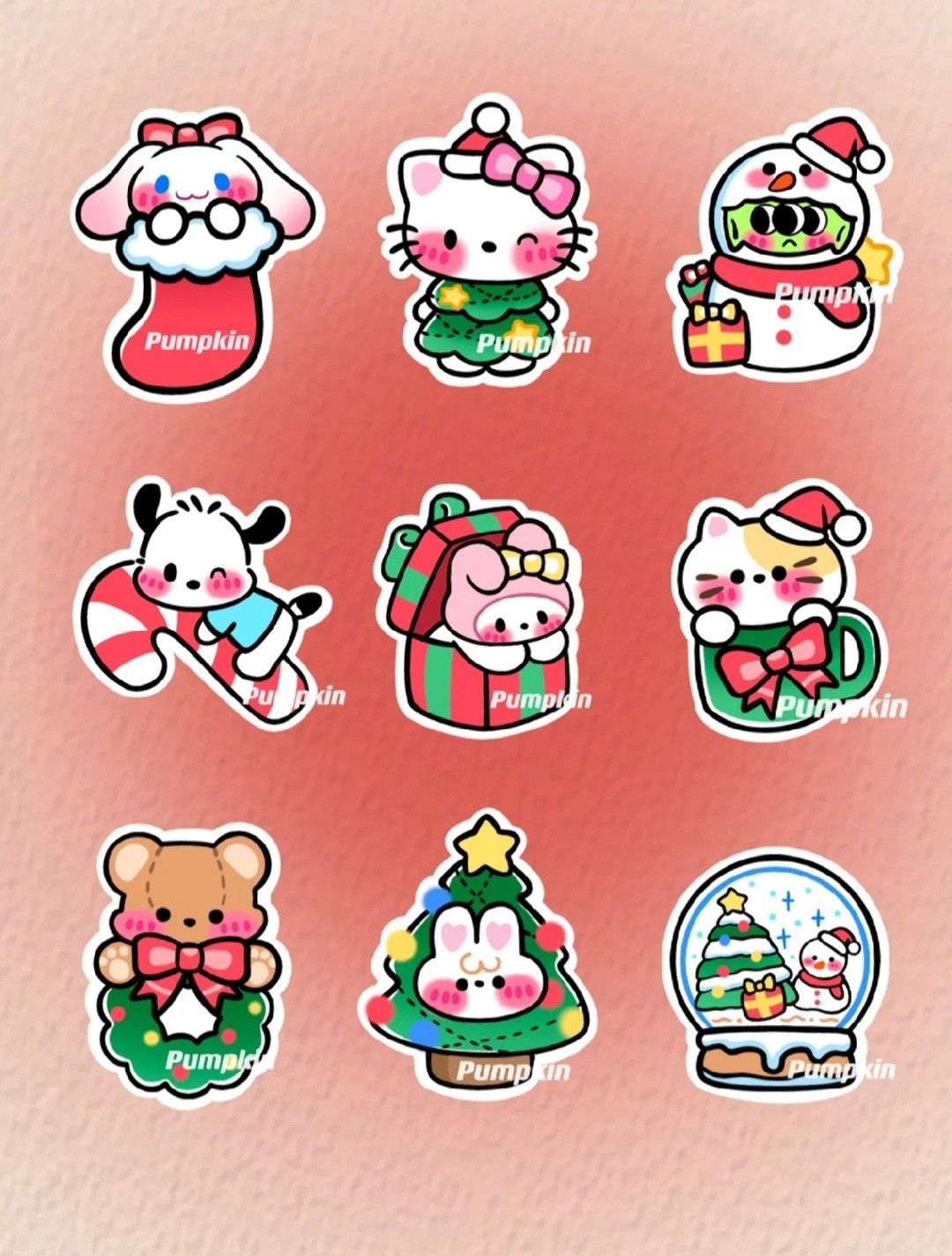 Sanrio Christmas Wallpaper Pochacco