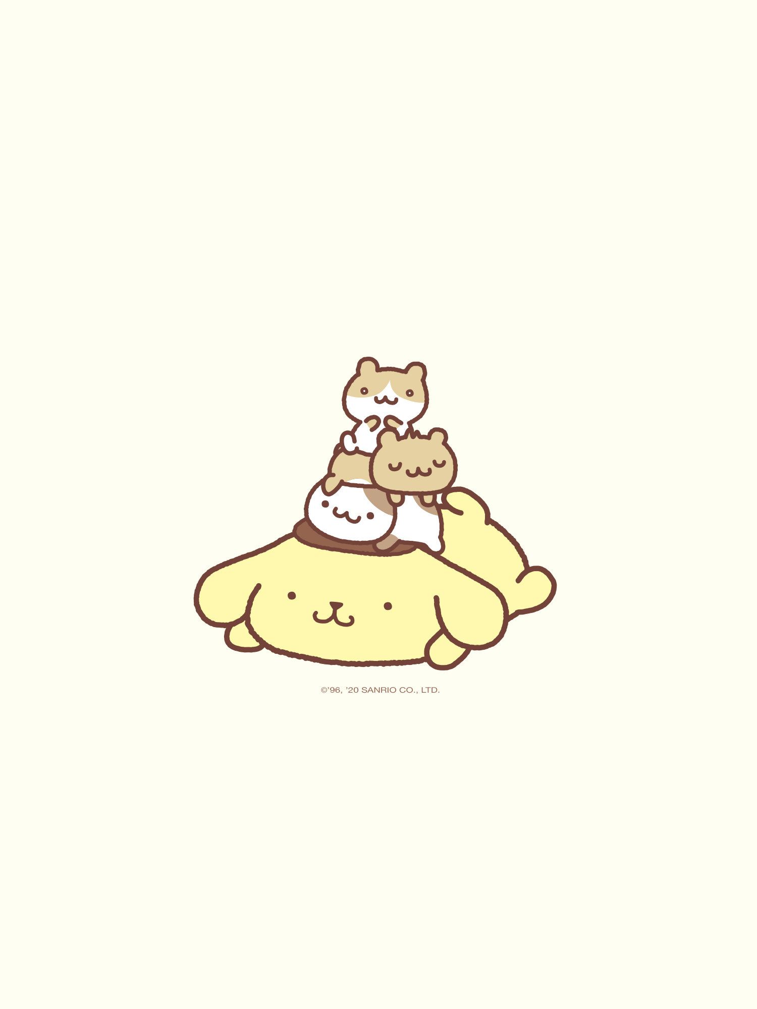 Sanrio Christmas Wallpaper Pompompurin