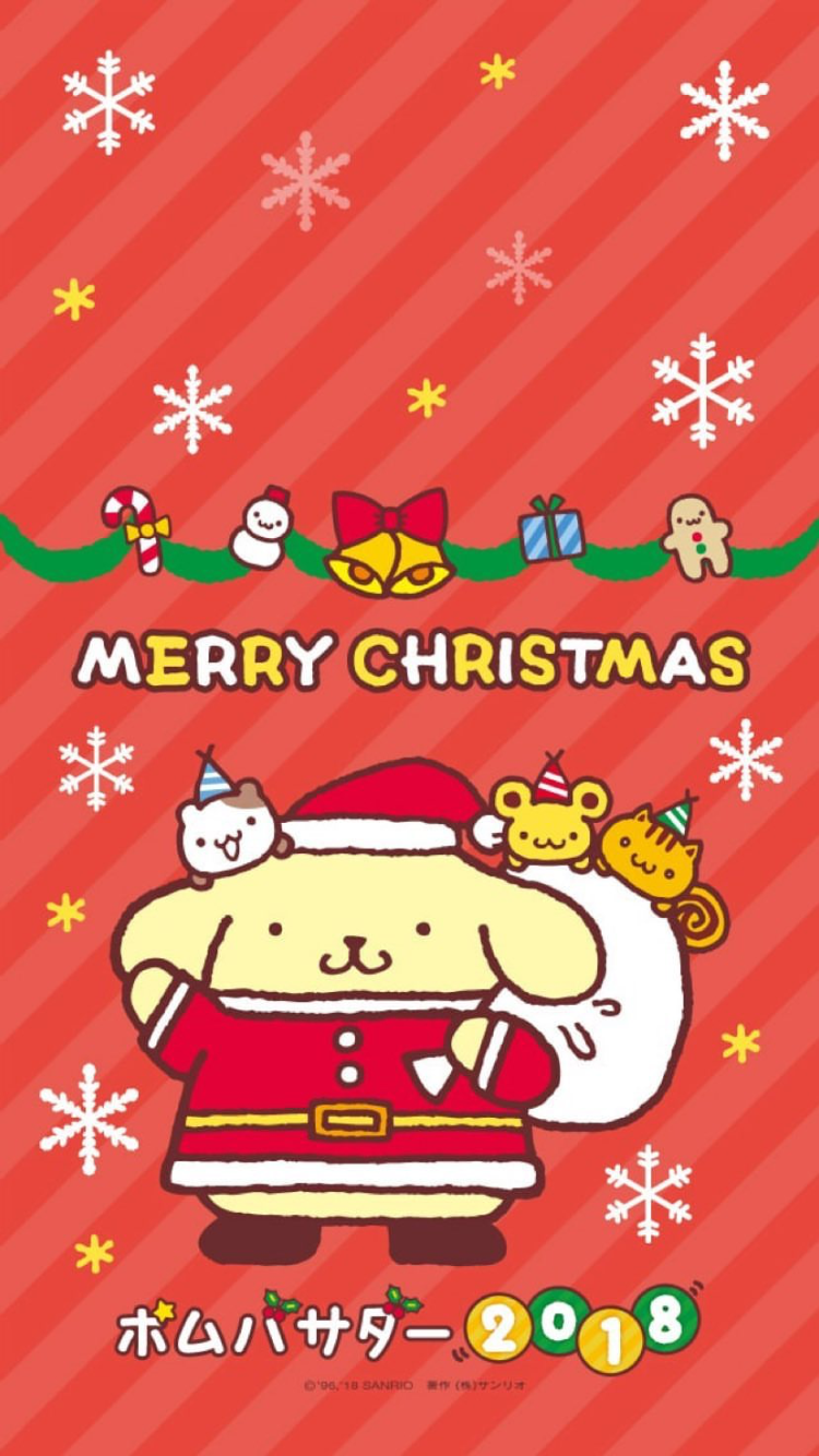 Sanrio Christmas Wallpaper Simple