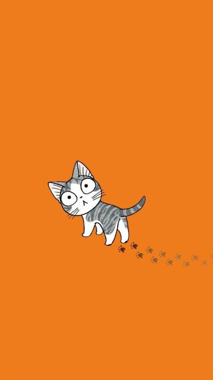 30 Cute Orange Cat Wallpaper Iphone