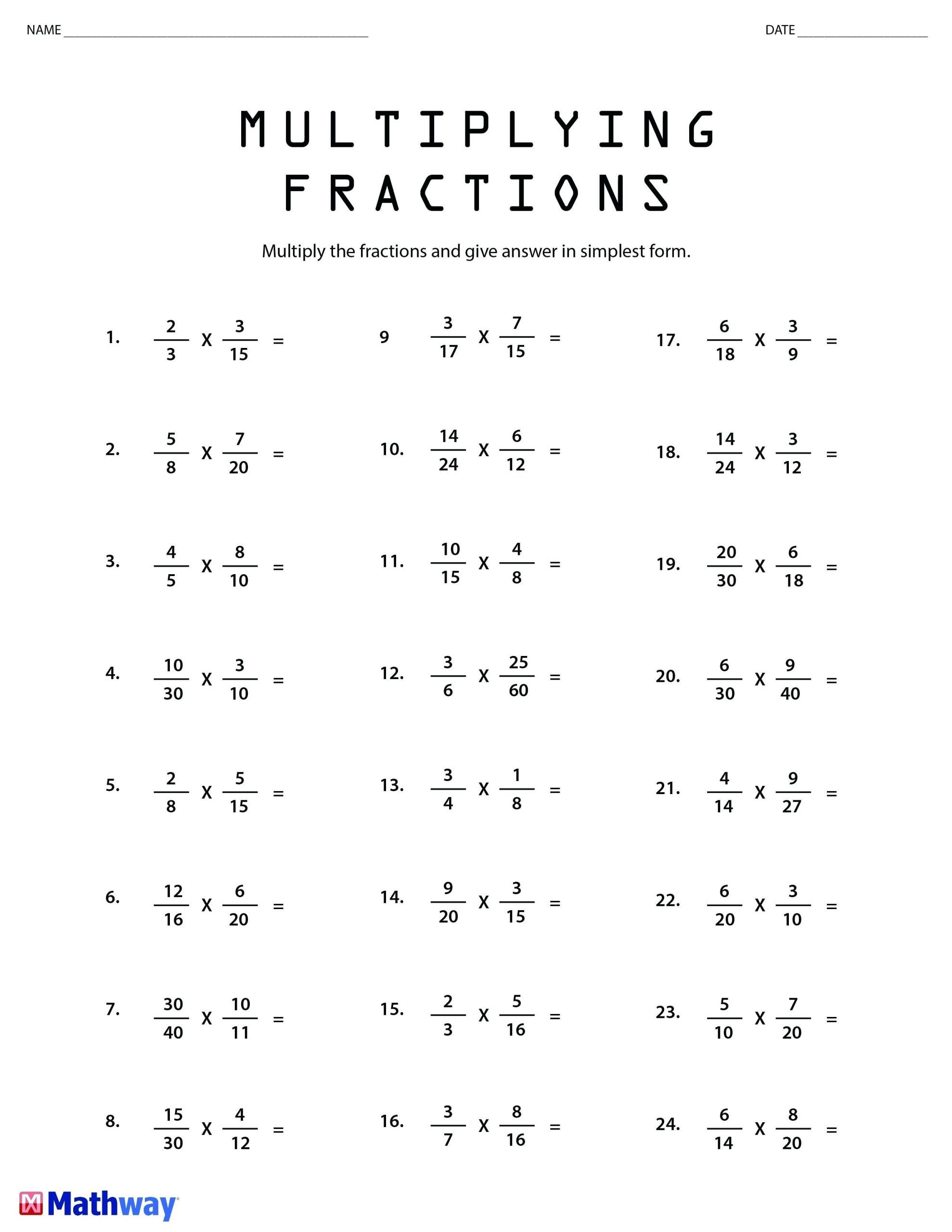 30 Division And Multiplication Worksheet