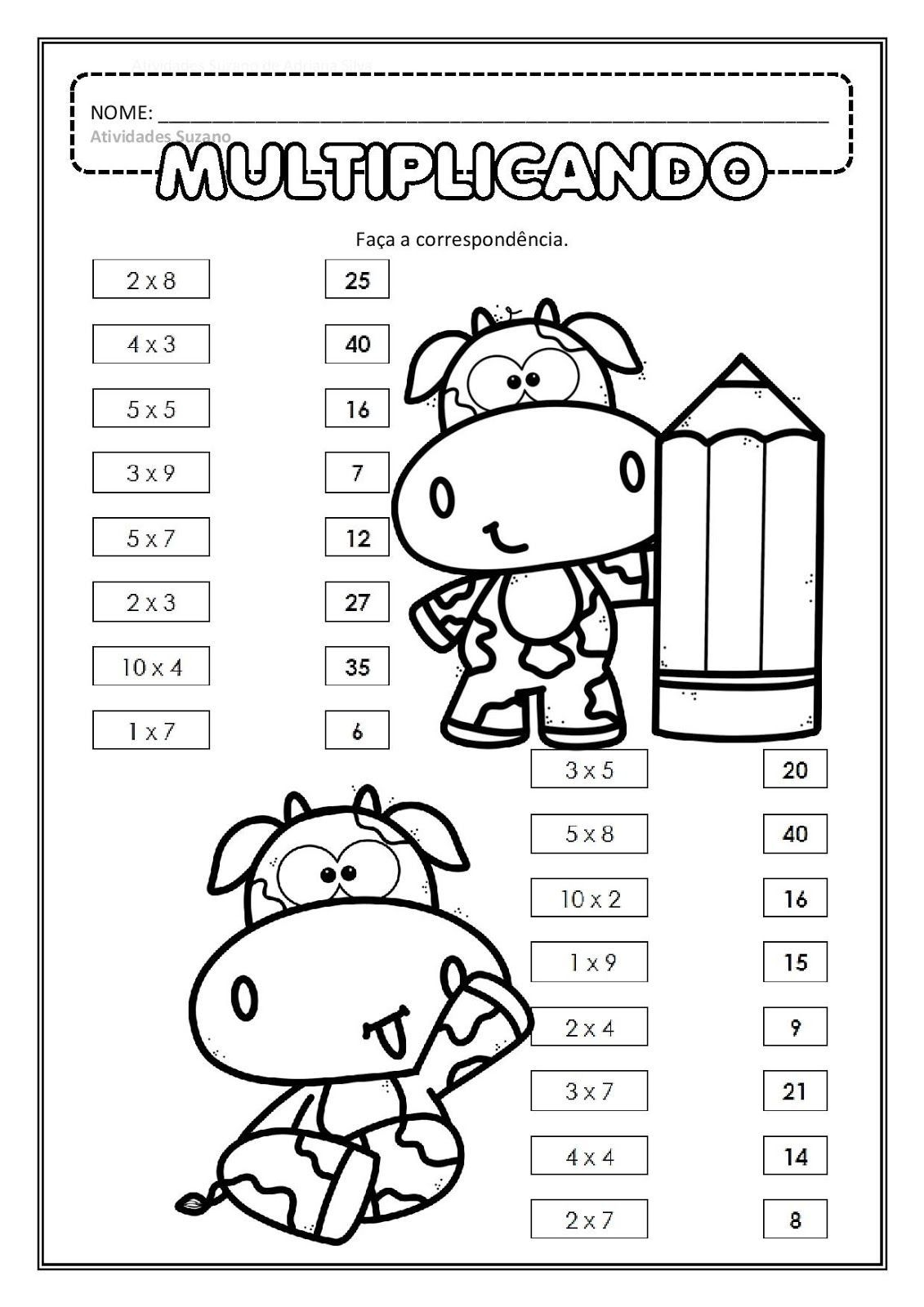 30 Double Digit Multiplication Worksheets