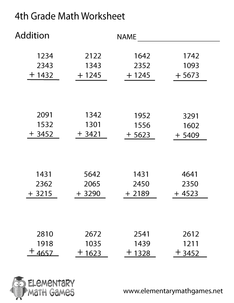 30 Fourth Grade Multiplication Worksheets