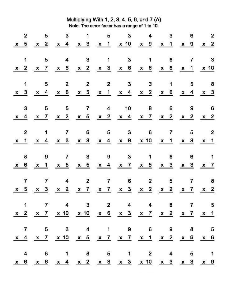 30 Fourth Grade Multiplication Worksheets
