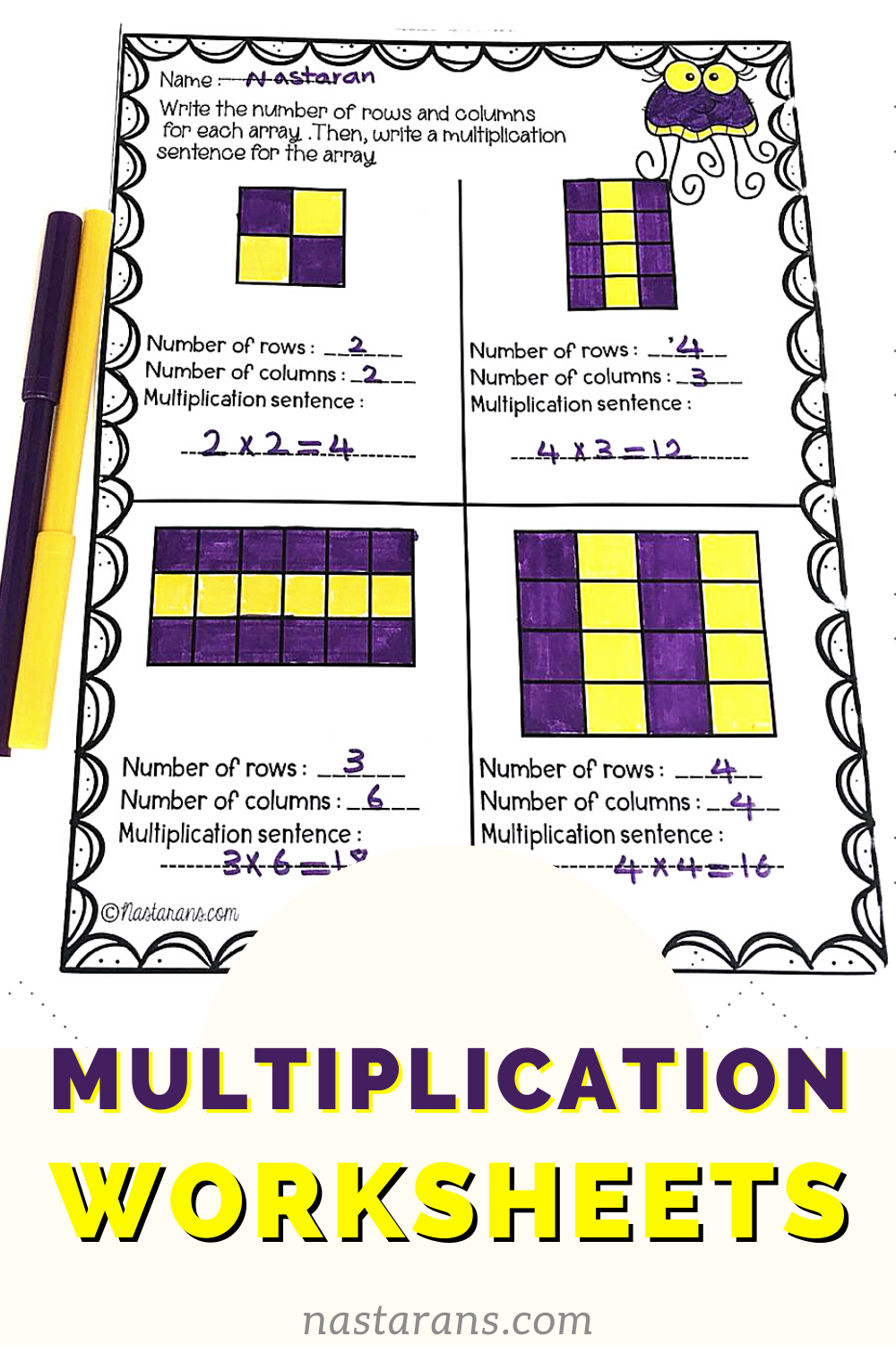 30 Multiplication Sheets 3Rd Grade