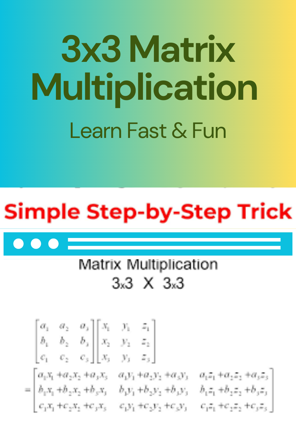 30 Multiply By 3 Tricks